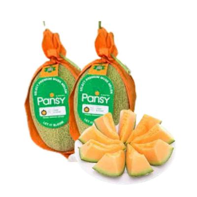 Dưa lưới ruột cam Pansy chuẩn an toàn quốc tế loại 1 (1.8 - 2Kg/Trái)